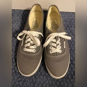 Vans Authentic Canvas Shoes - grey color